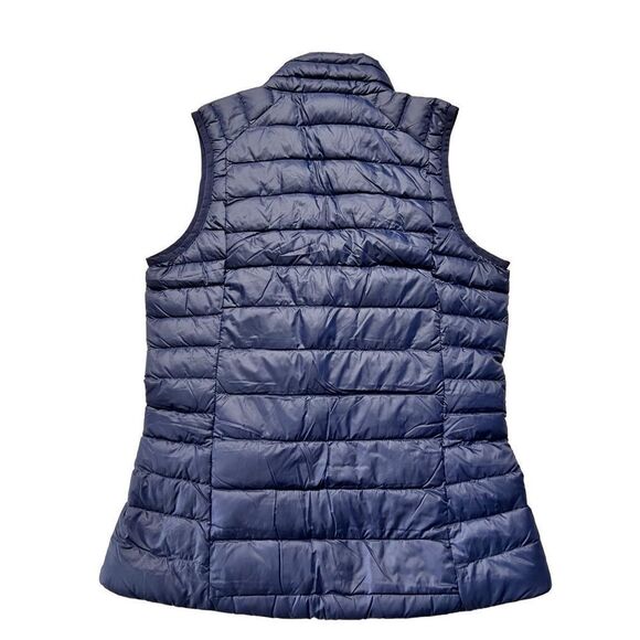 Patagonia Women's Navy Blue Full Zip Puffer Down Sweater Vest 2XS NWT - Picture 2 of 7